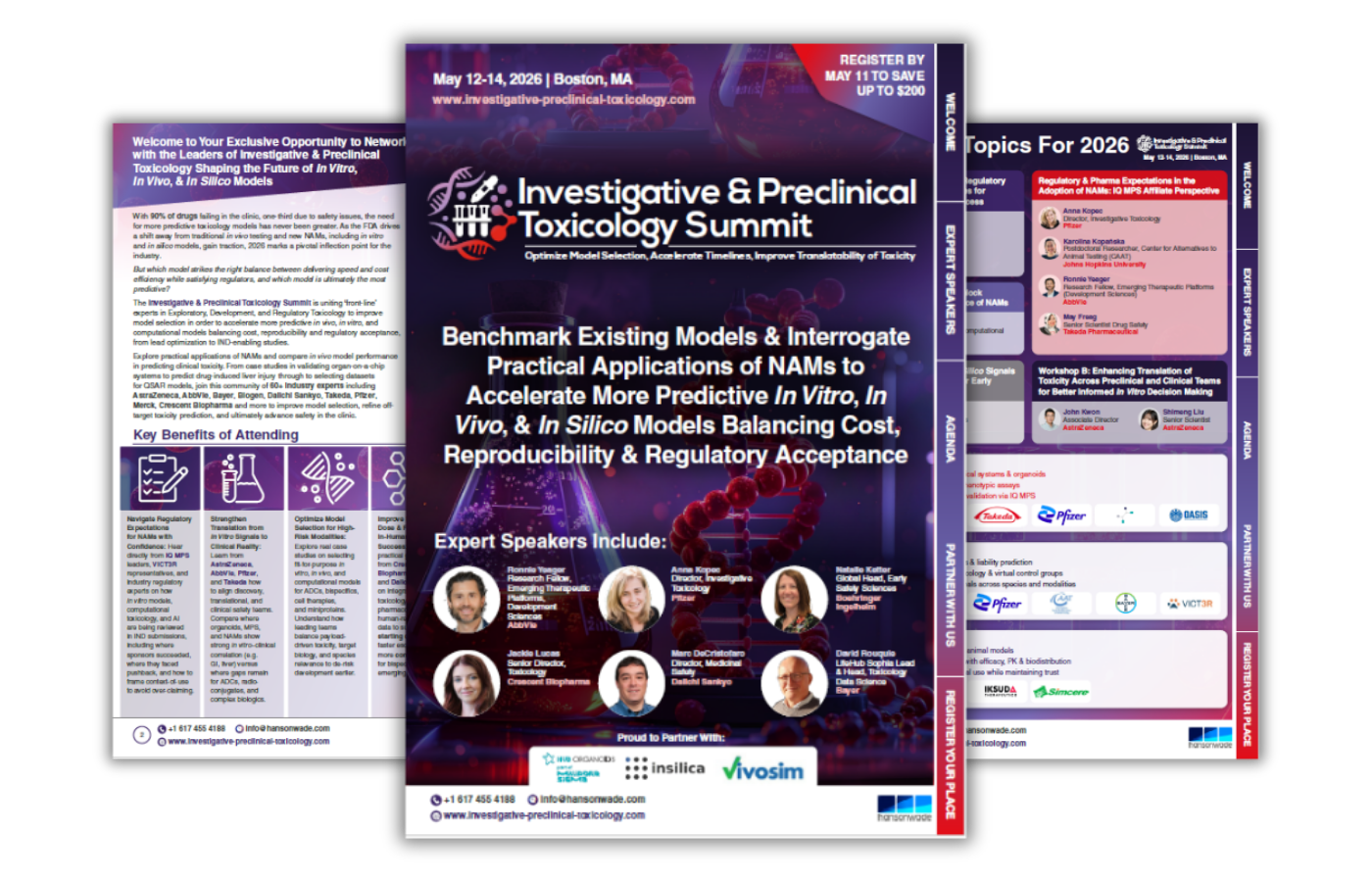 Investigative & Preclinical Toxicology Summit brochure image